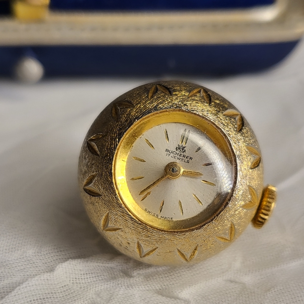 Vintage Bucherer Ball pendant watch